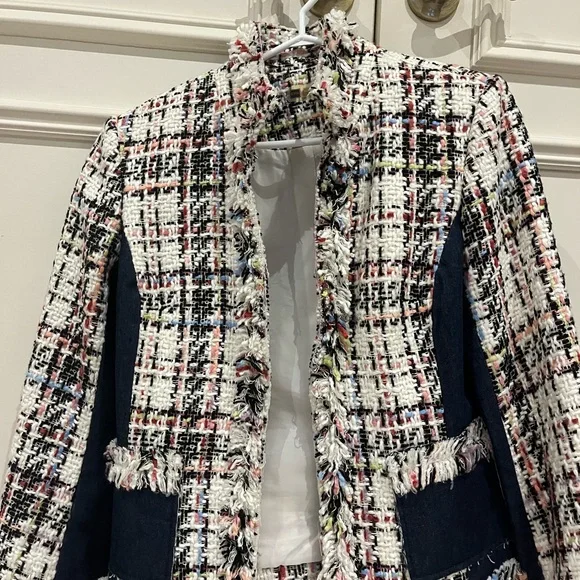Chic Tweed Jacket - Multicolor - Picture 3 of 8